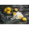 Нож Сантоку SAMURA HARAKIRI 175 мм, коррозионностойкая сталь, ABS пластик SHR-0095W/K